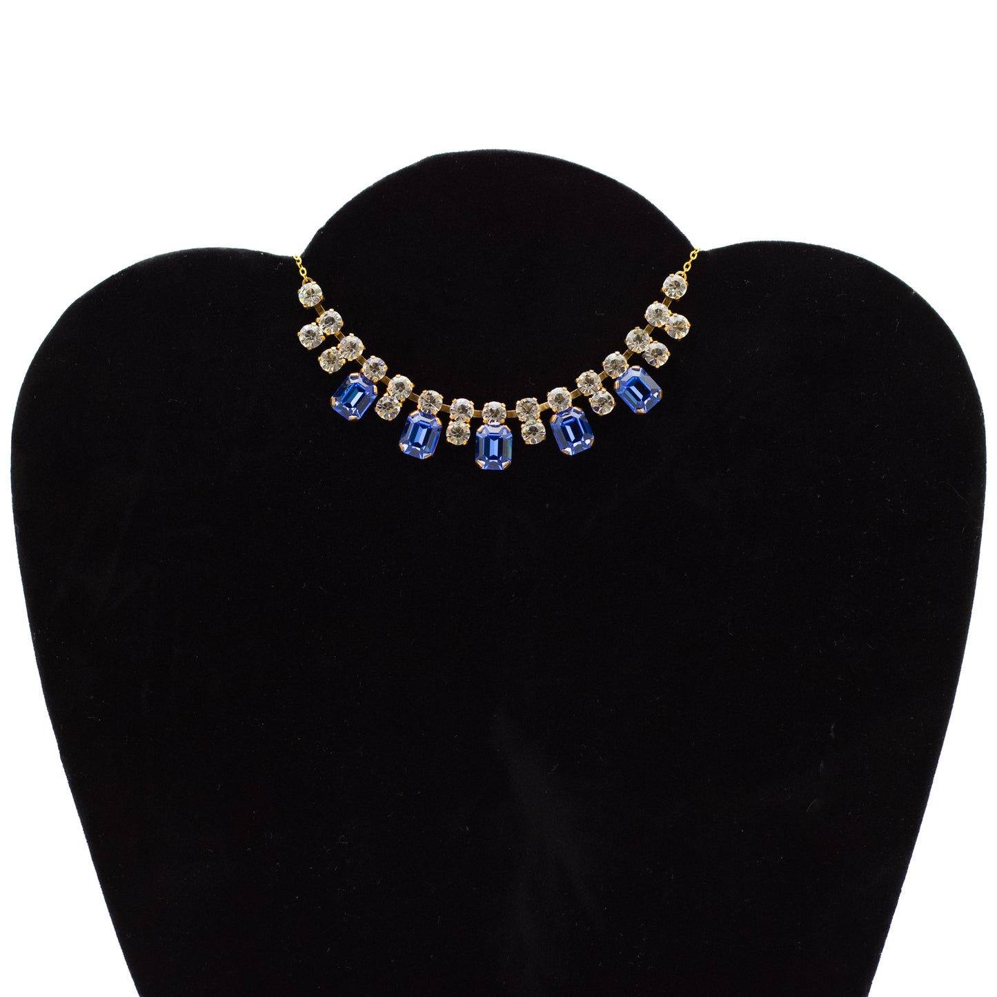 Schoffel & Co. Austrian Crystal Vintage Necklace