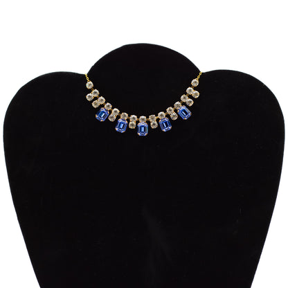Schoffel & Co. Austrian Crystal Vintage Necklace