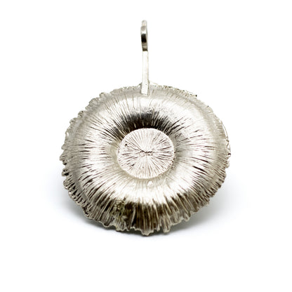 Theodor Fahrner Vintage Brutalist Silver Pendant with Chrysoprase