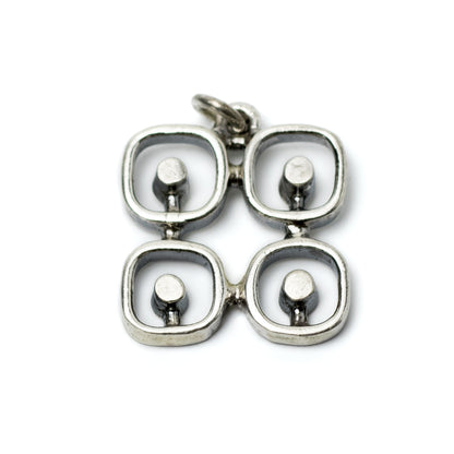 Finnish Silver Abstract Pendant by Jorma Laine for Kultateollisuus Ky