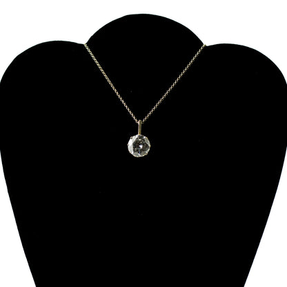Vintage Finnish Silver Pendant with Cubic Zirconia Attributed to Elis Kauppi