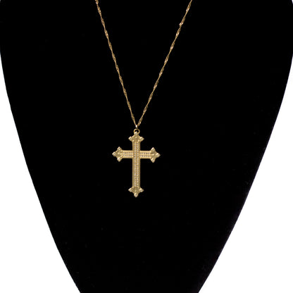 Swarovski Disney Angelica's Cross Pendant on Chain, Pirates of Caribbean Jewel