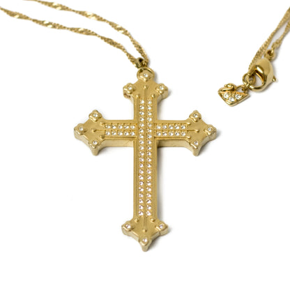 Swarovski Disney Angelica's Cross Pendant on Chain, Pirates of Caribbean Jewel