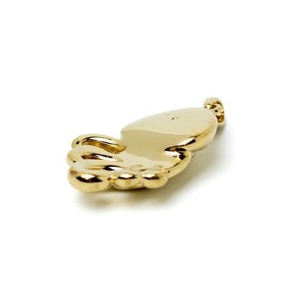 Pierre Lang Gold-Tone Octopus Vintage Pendant with Crystal Eyes