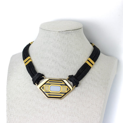 Michaela Frey Art Deco Style Vintage Choker Necklace