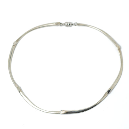 Lapponia “Arcturus” Silver Necklace by Zoltan Popovits, 1999