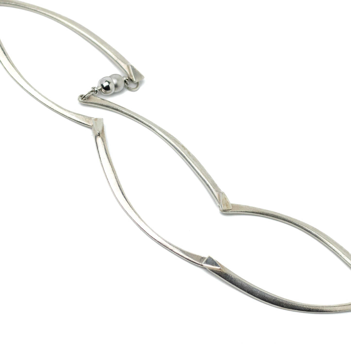 Lapponia “Arcturus” Silver Necklace by Zoltan Popovits, 1999