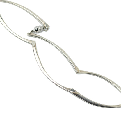 Lapponia “Arcturus” Silver Necklace by Zoltan Popovits, 1999
