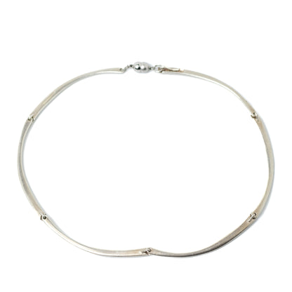 Lapponia “Arcturus” Silver Necklace by Zoltan Popovits, 1999