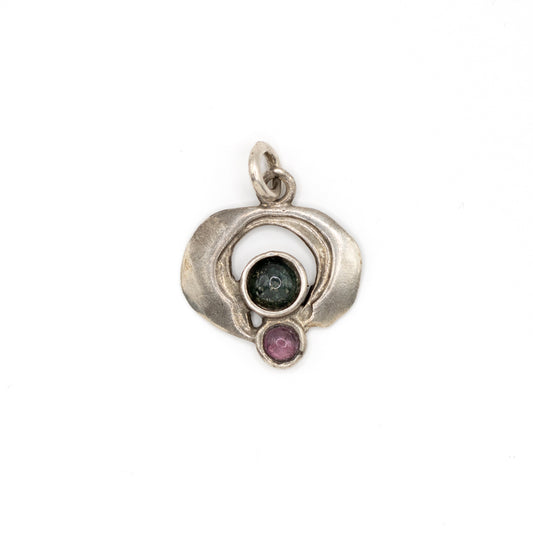 Pendentif Valdres Solvsmie Vintage Tourmaline S925