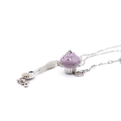 Swarovski Disney Alice im Wunderland Vintage Kristallkette