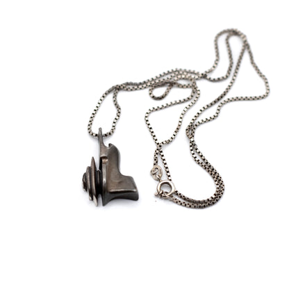 Lapponia Vintage Sterling Silver Pendant By Björn Weckström