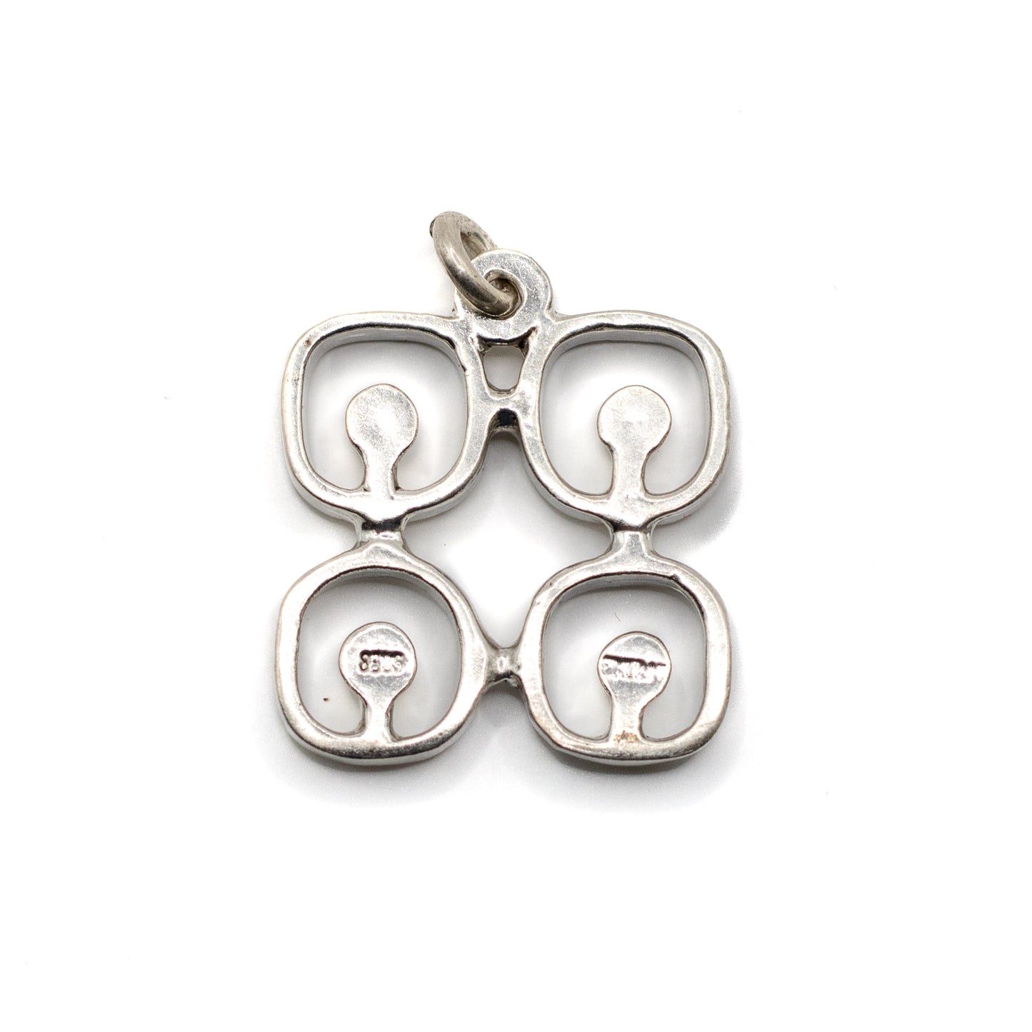 Finnish Silver Abstract Pendant by Jorma Laine for Kultateollisuus Ky