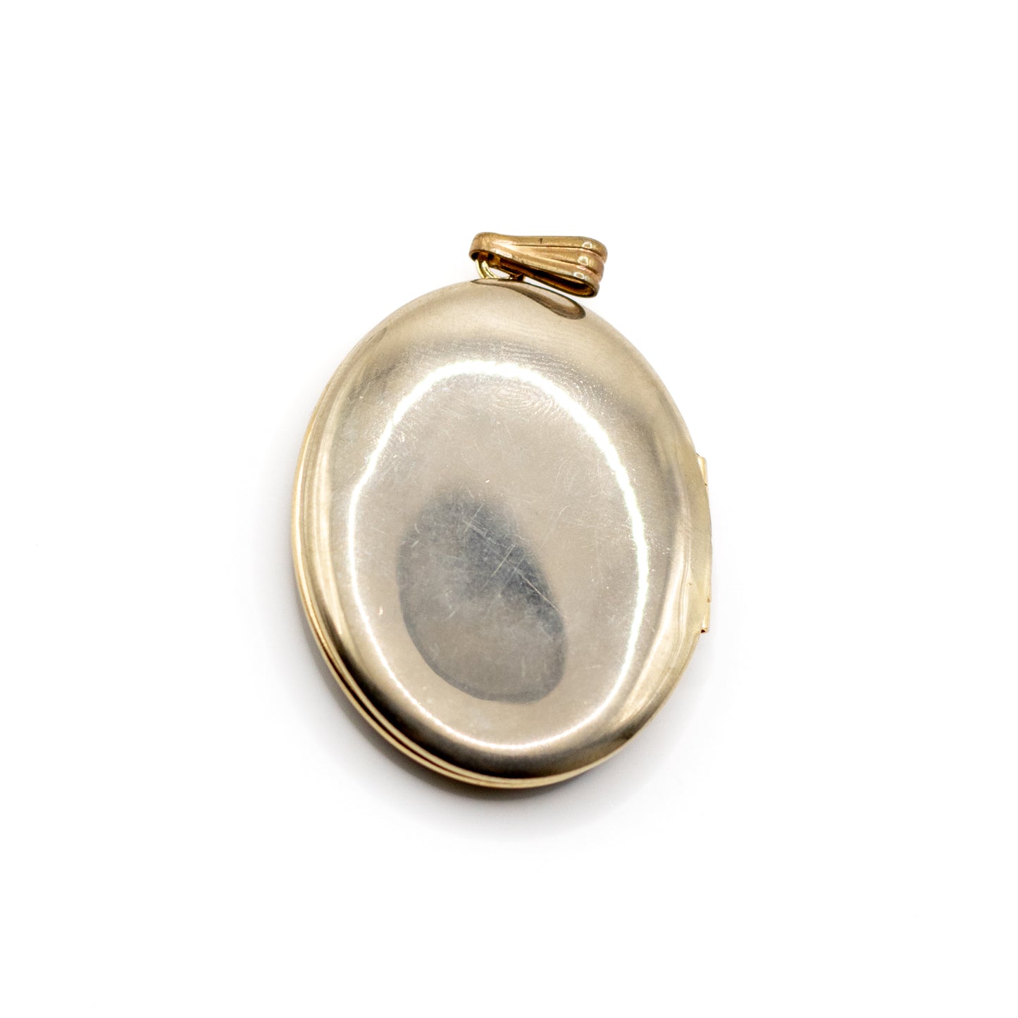 Medaillon mit Blumenmuster aus Emaille im österreichischen Vintage-Stil