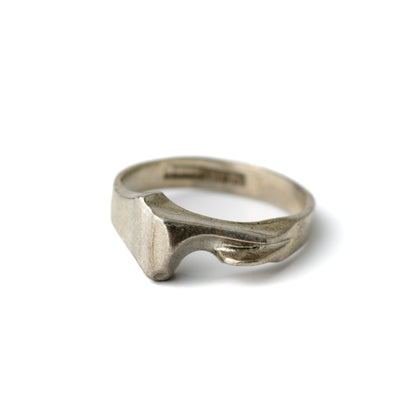 Lapponia Pluto Silver Ring by Björn Weckström