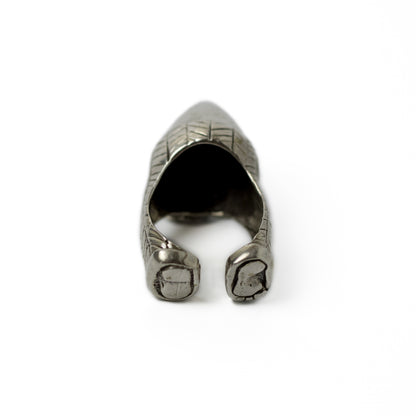 Vintage Scandinavian Dwarf Silver Ring