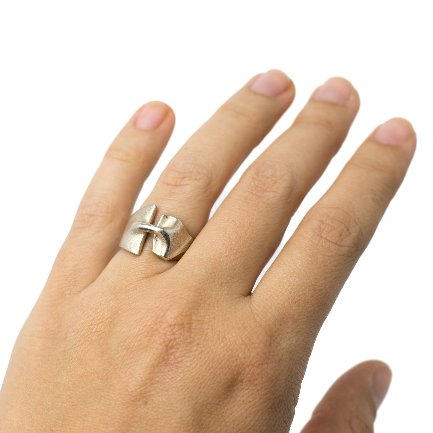 Lapponia “Styks” Sterling Silver Ring by Björn Weckström