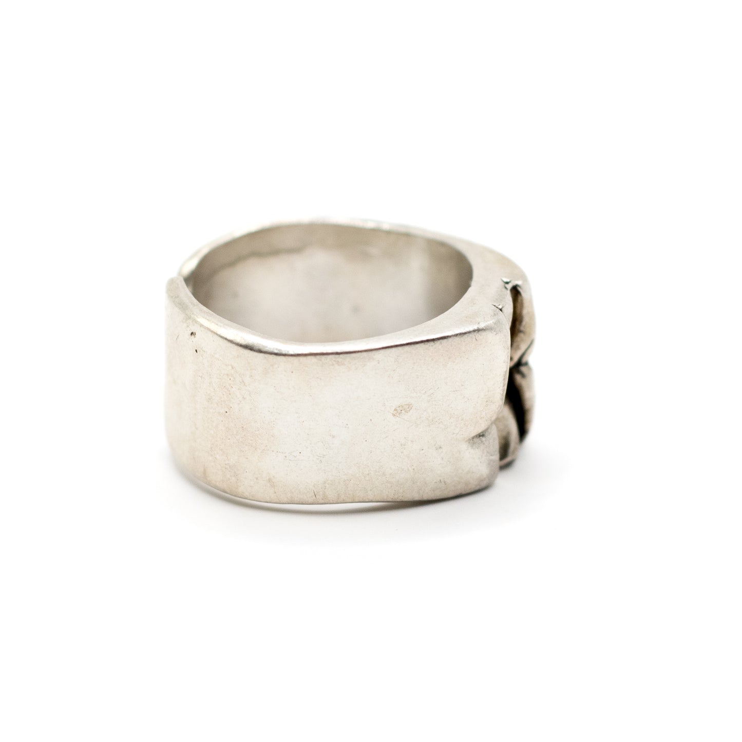 Lapponia Vintage Silver Statement Ring By Björn Weckström