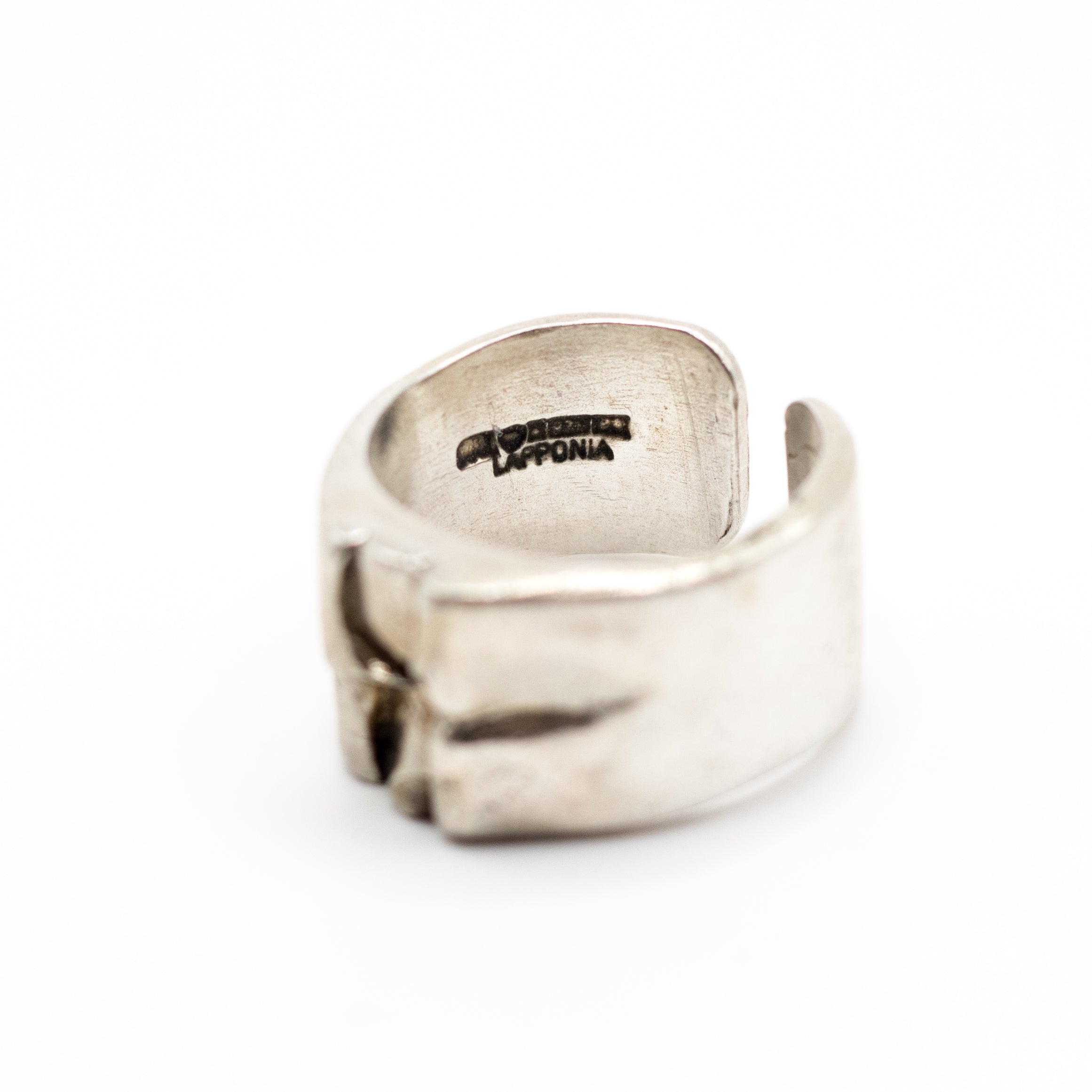 Lapponia Vintage Silver Ring By Björn Weckström Finland