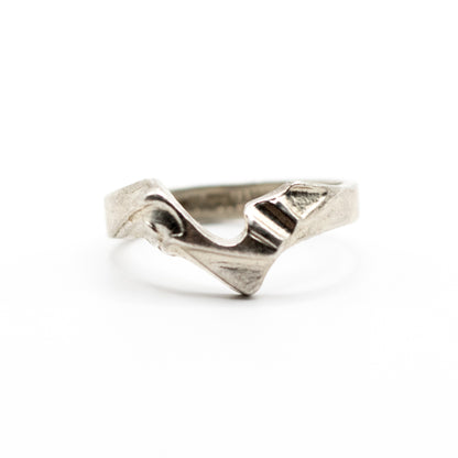 Lapponia Hebe Vintage Silver Ring By Björn Weckström