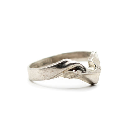 Lapponia Hebe Vintage Silver Ring By Björn Weckström
