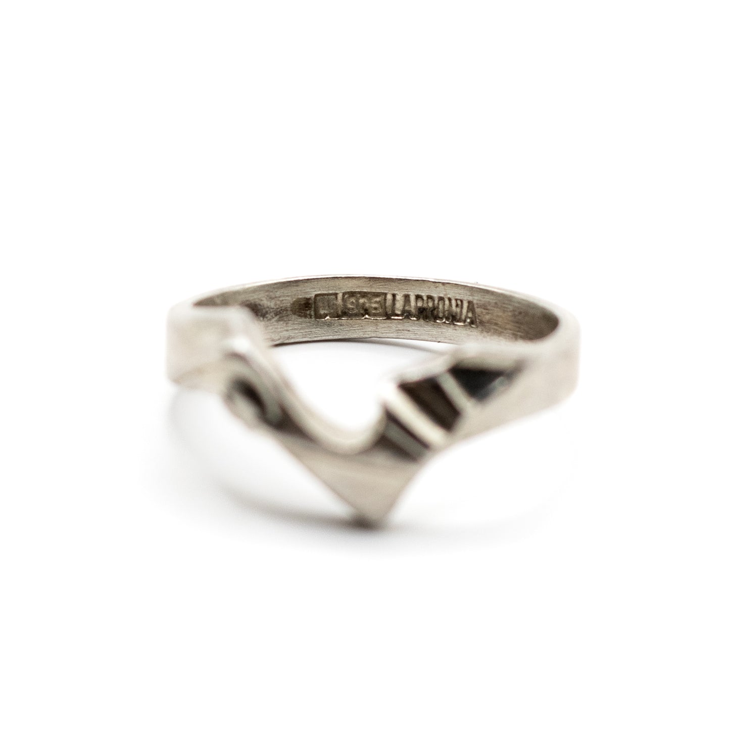 Lapponia Hebe Vintage Silver Ring By Björn Weckström