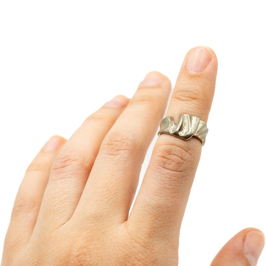 Lapponia Vintage Silver Ring By Björn Weckström