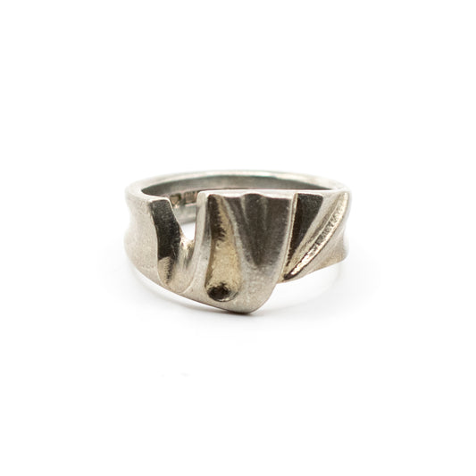 Lapponia Vintage Silver Ring By Björn Weckström