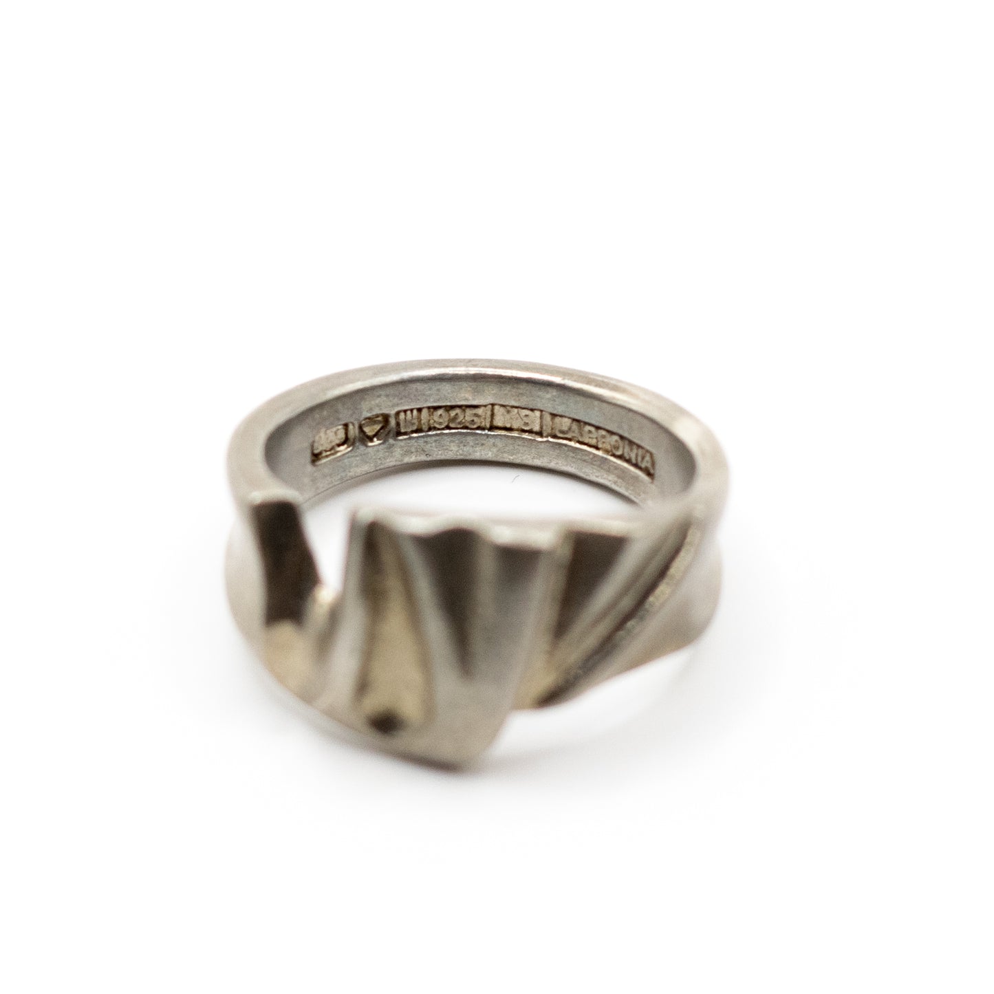 Lapponia Vintage Silver Ring By Björn Weckström