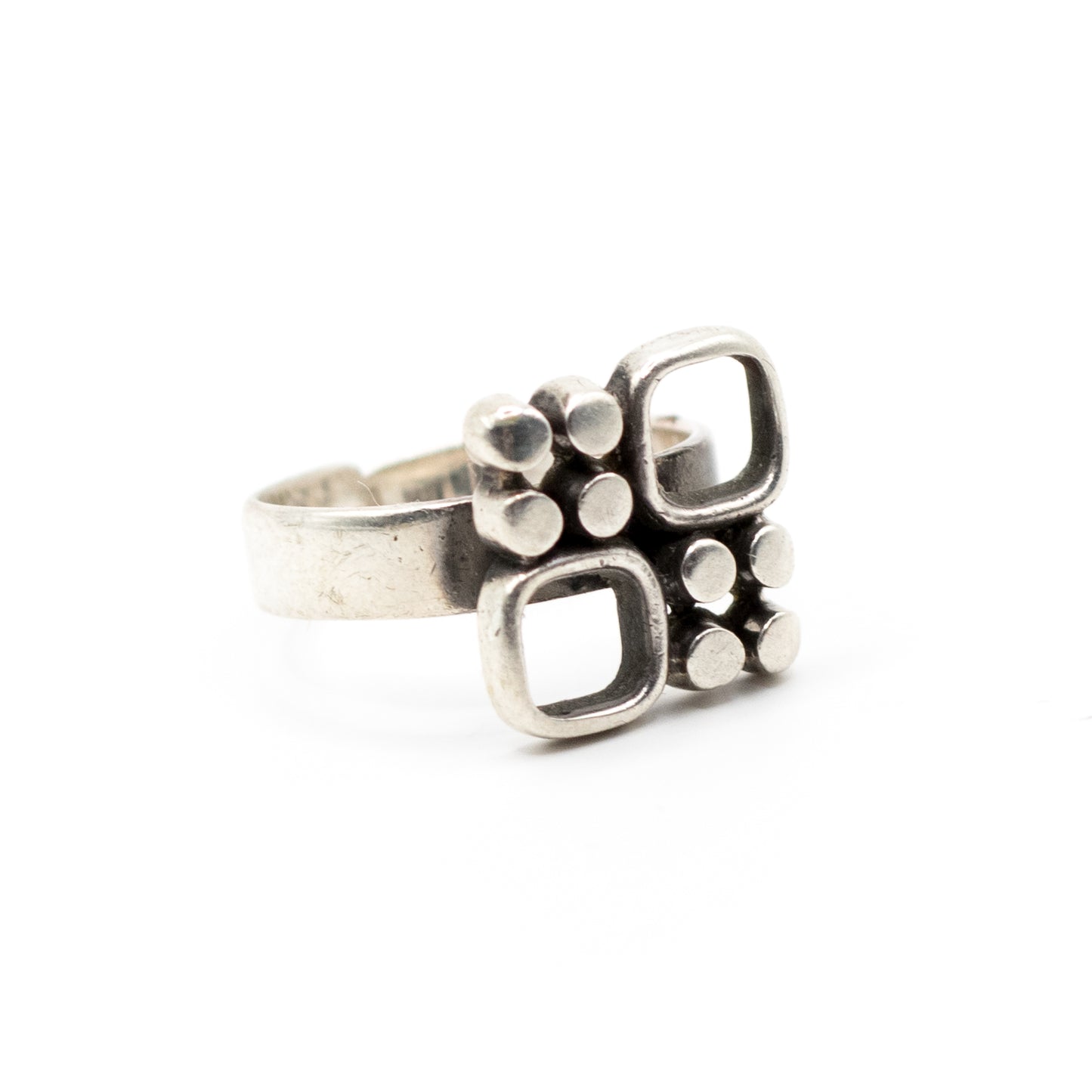 Jorma Laine Vintage Finnish Silver Modernist Ring