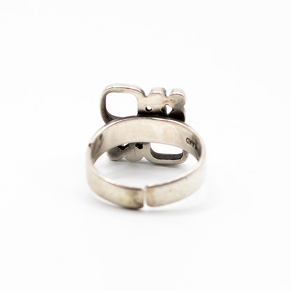 Jorma Laine Vintage Finnish Silver Modernist Ring