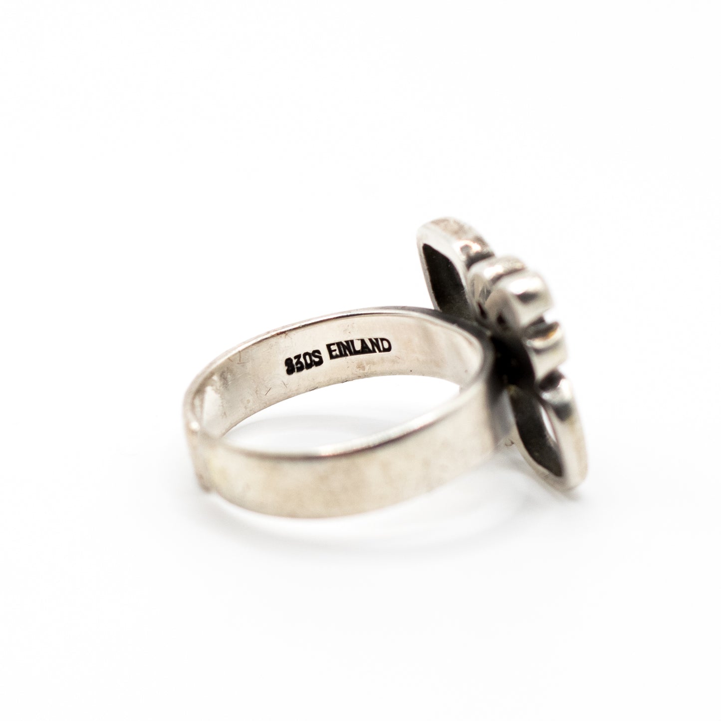 Jorma Laine Vintage Finnish Silver Modernist Ring