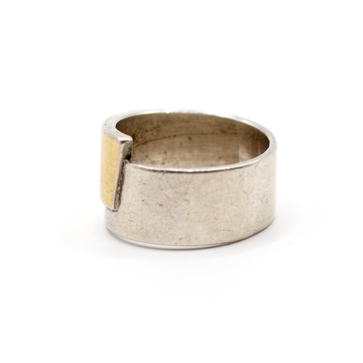 Vintage Sparks Ring aus Sterlingsilber und Gold