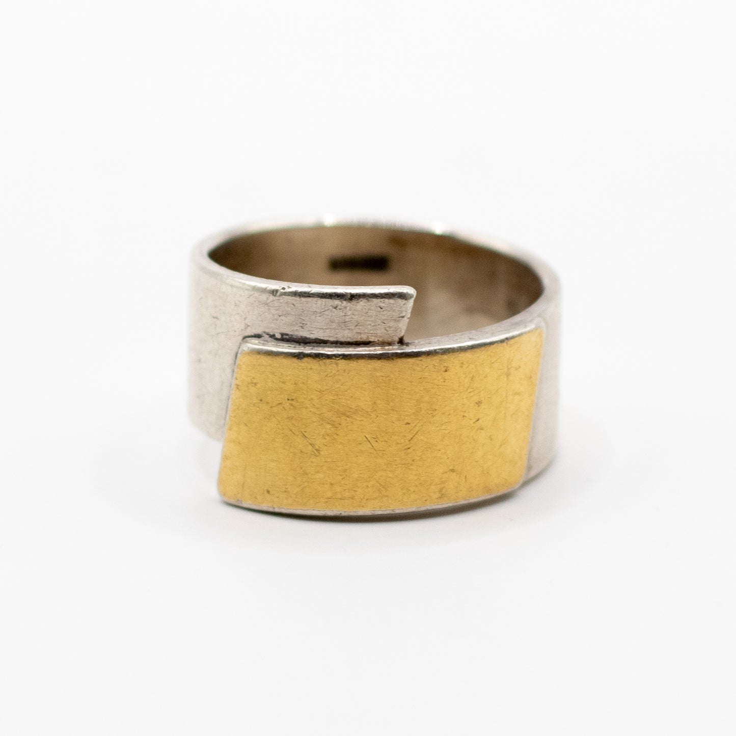 Vintage Sparks Ring aus Sterlingsilber und Gold