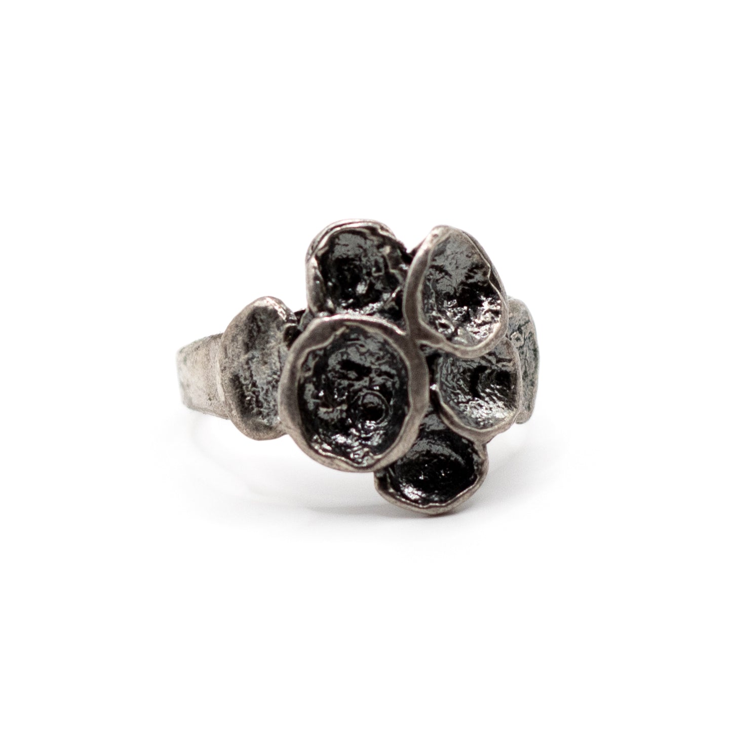 Salovaara Finnischer Silber Vintage Bio-Ring 1969