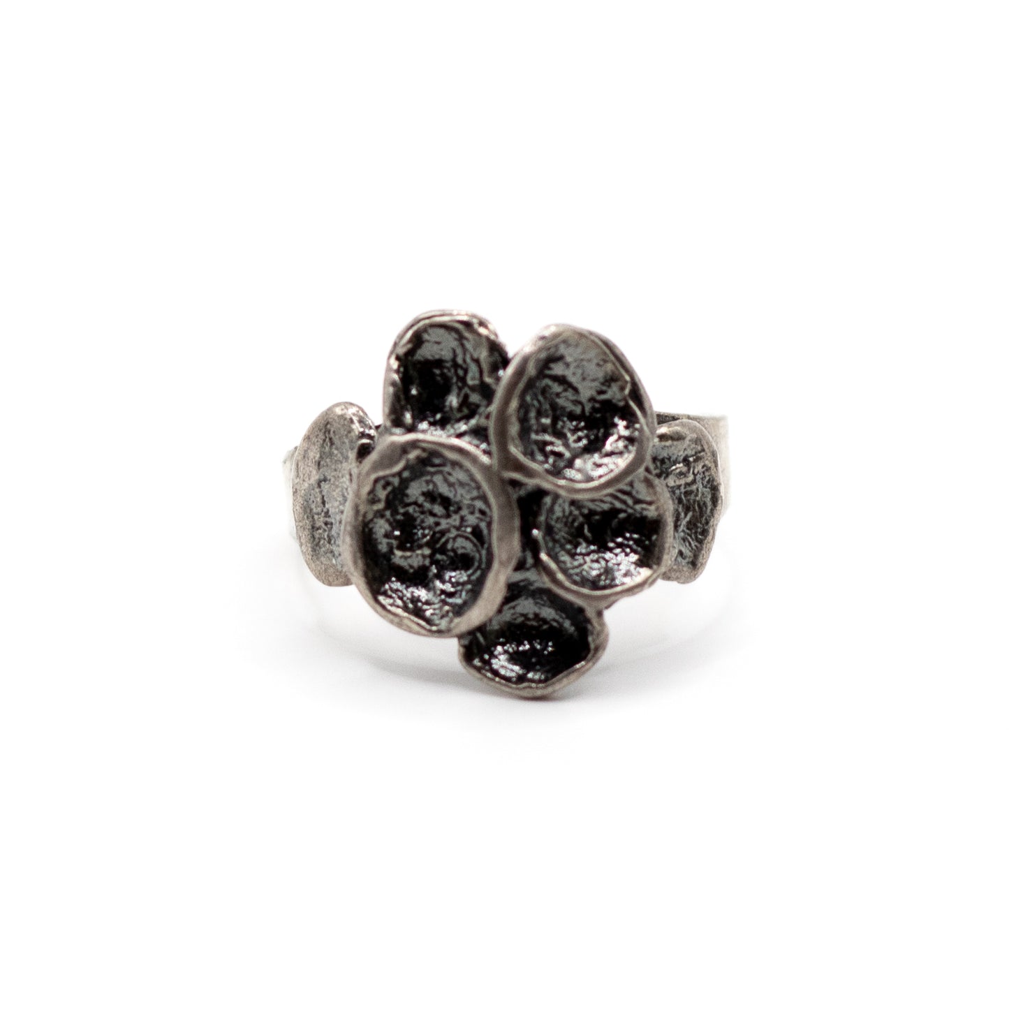 Salovaara Finnischer Silber Vintage Bio-Ring 1969