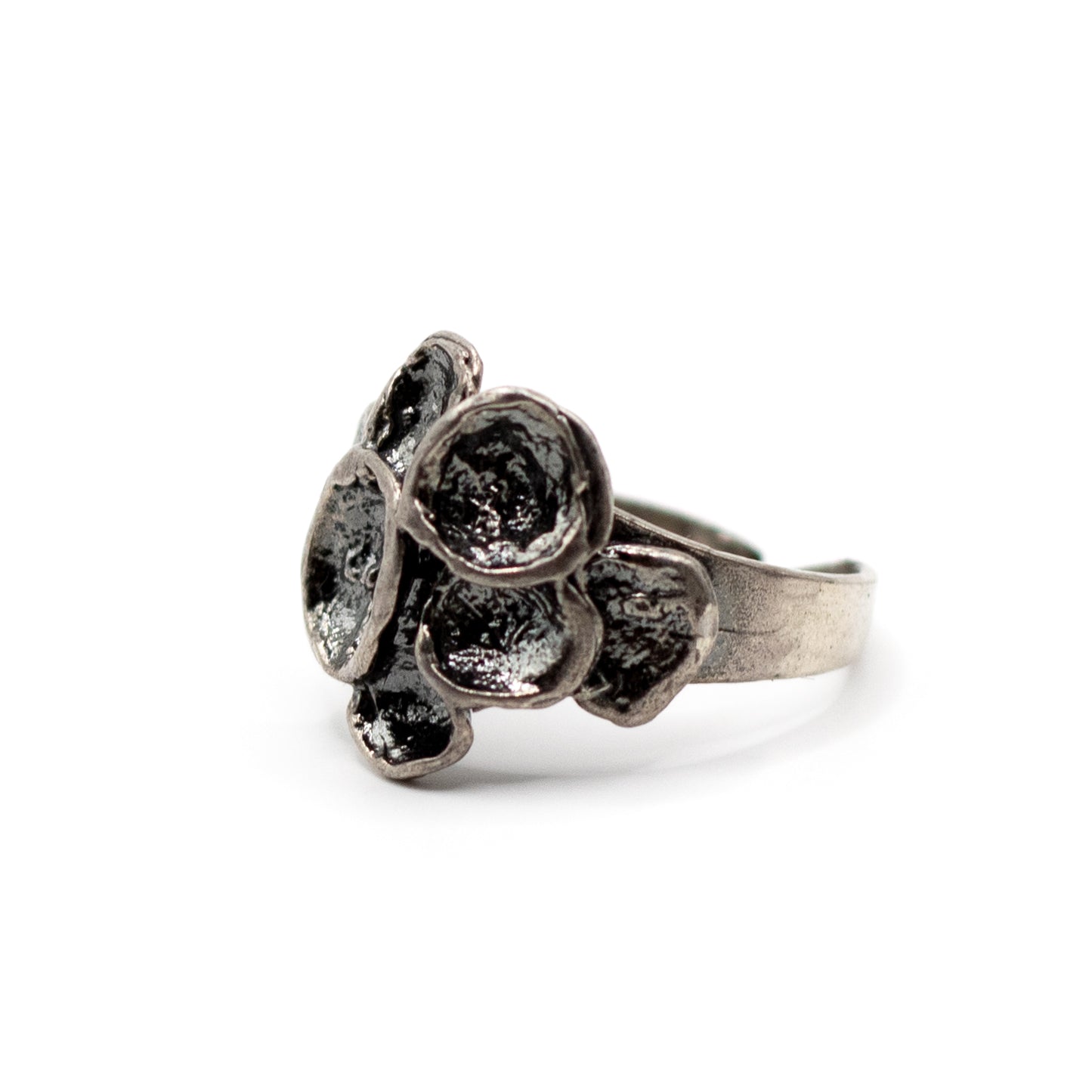 Salovaara Finnischer Silber Vintage Bio-Ring 1969