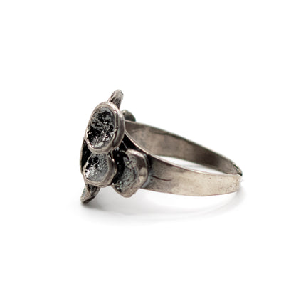 Salovaara Finnischer Silber Vintage Bio-Ring 1969