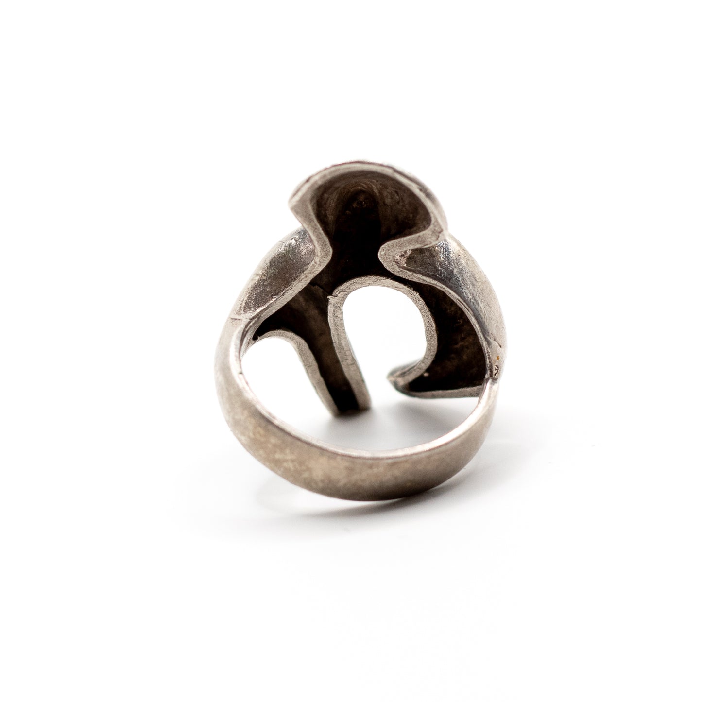 Matti J. Hyvärinen Sterling Silver Vintage Brutalist Ring