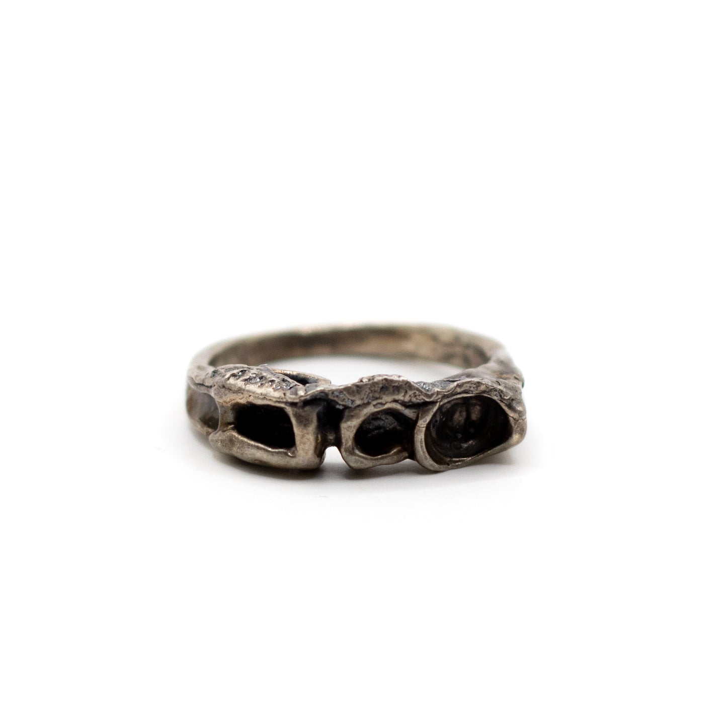 Monika & Burkhard OLY Vintage Silberring zum Stapeln