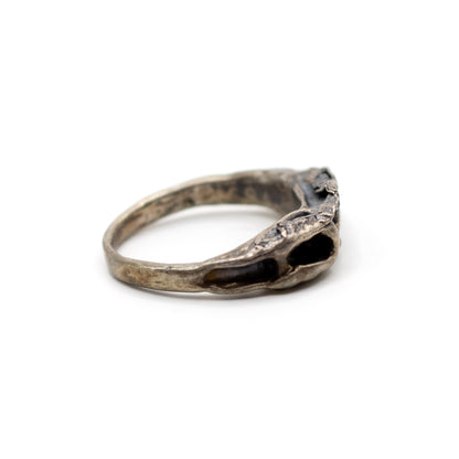 Monika & Burkhard OLY Vintage Silberring zum Stapeln