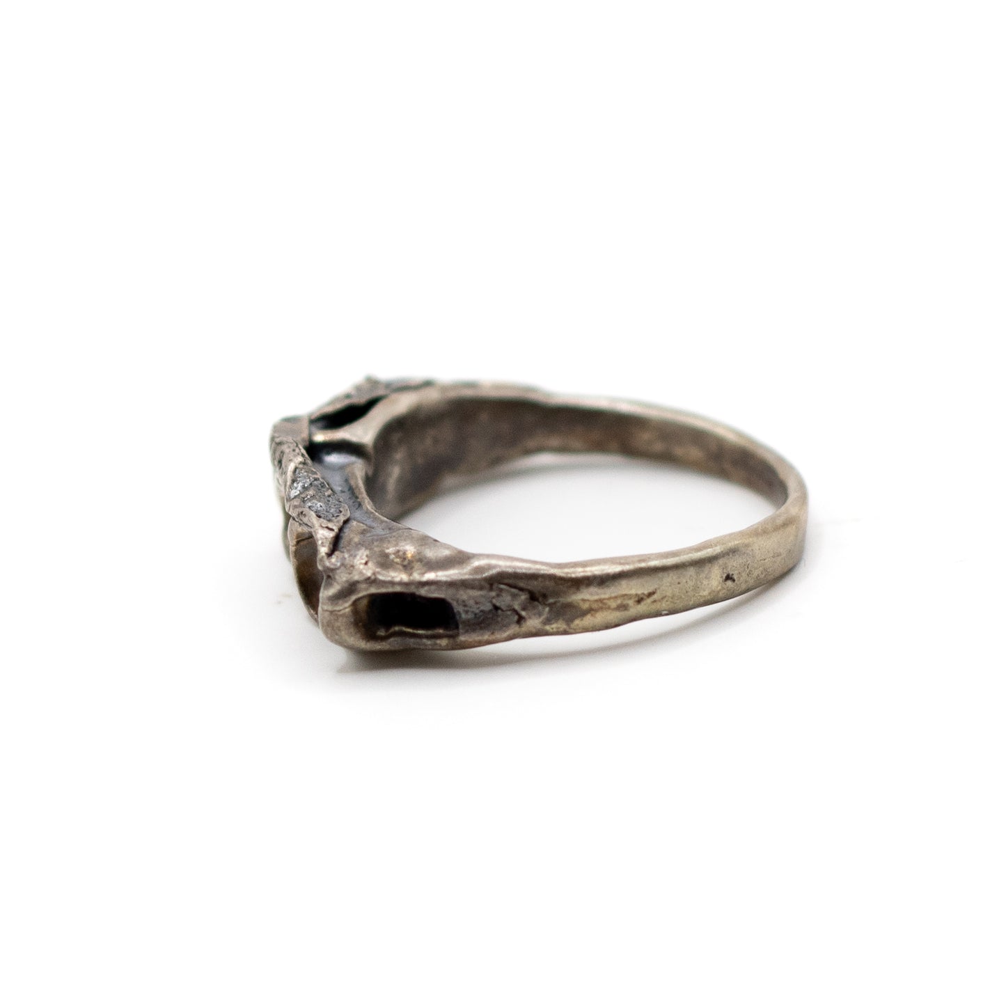 Monika & Burkhard OLY Vintage Silberring zum Stapeln