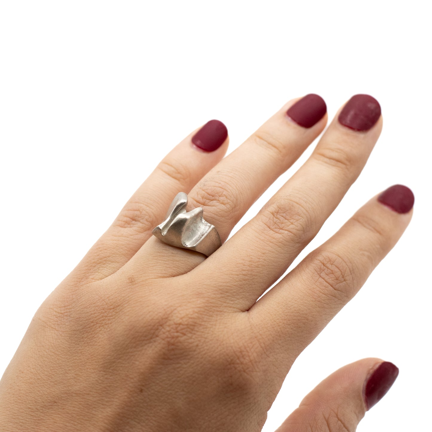 Lapponia Pandora Vintage Sterling Silver Ring By Björn Weckström