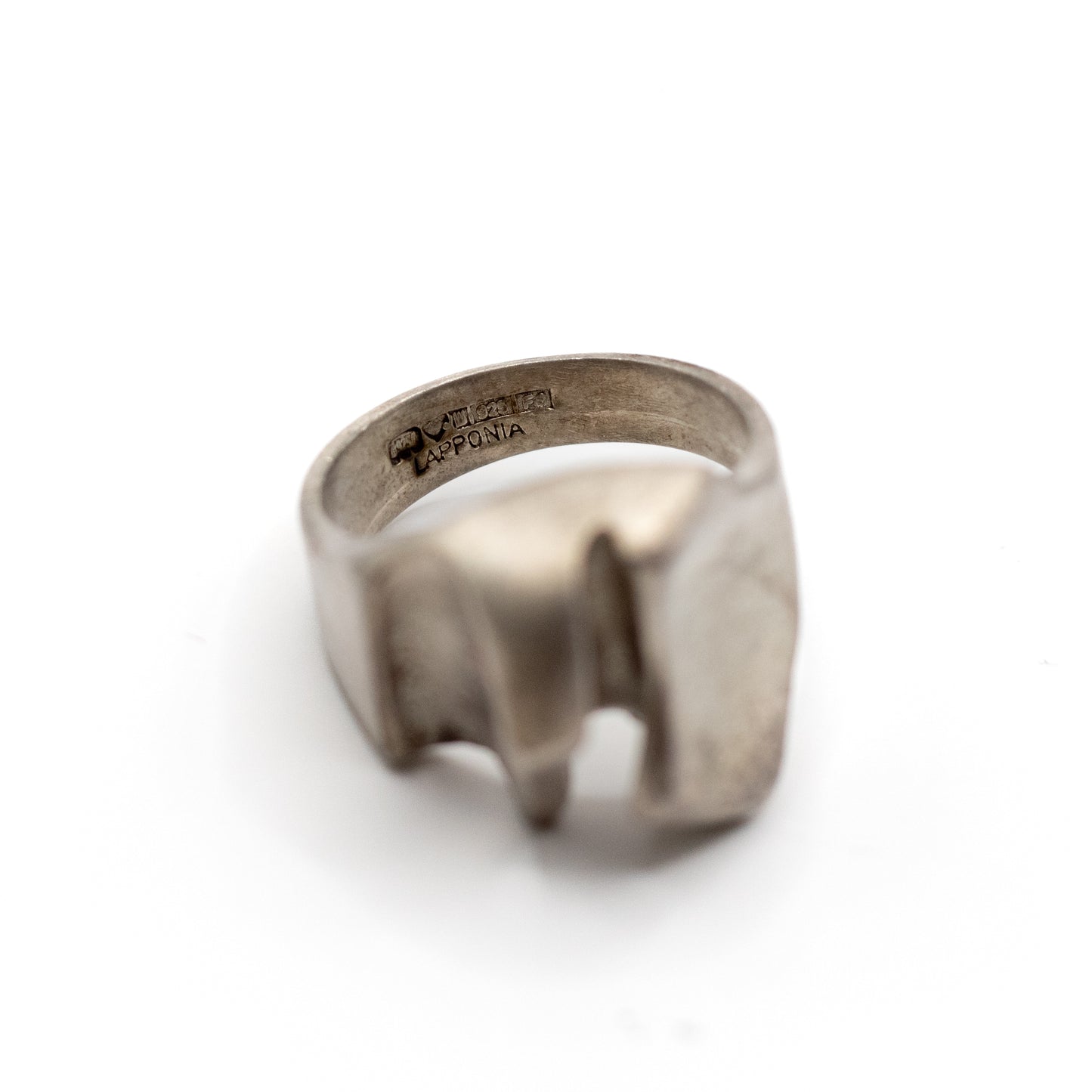 Lapponia Pandora Vintage Sterling Silver Ring By Björn Weckström
