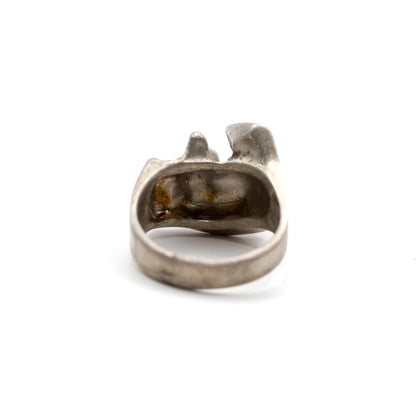 Lapponia Pandora Vintage Sterling Silver Ring By Björn Weckström