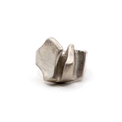 Lapponia Pandora Vintage Sterling Silver Ring By Björn Weckström