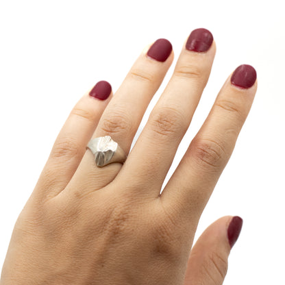 Lapponia Vintage Sterling Silver Ring By Björn Weckström