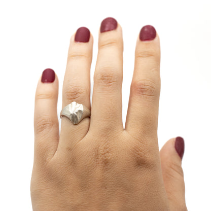 Lapponia Vintage Sterling Silver Ring By Björn Weckström