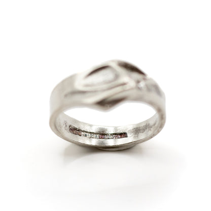 Lapponia Sung Vintage Sterling Silver Ring By Björn Weckström