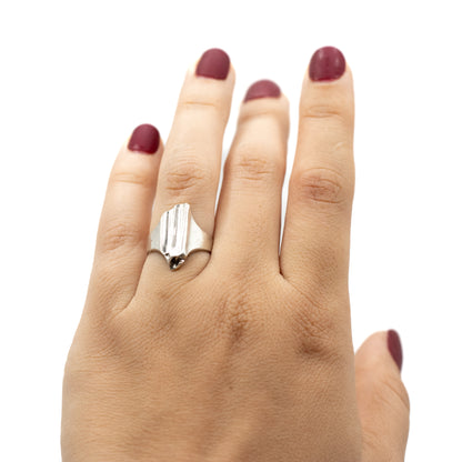 Lapponia Ming Vintage Sterling Silver Ring By Björn Weckström